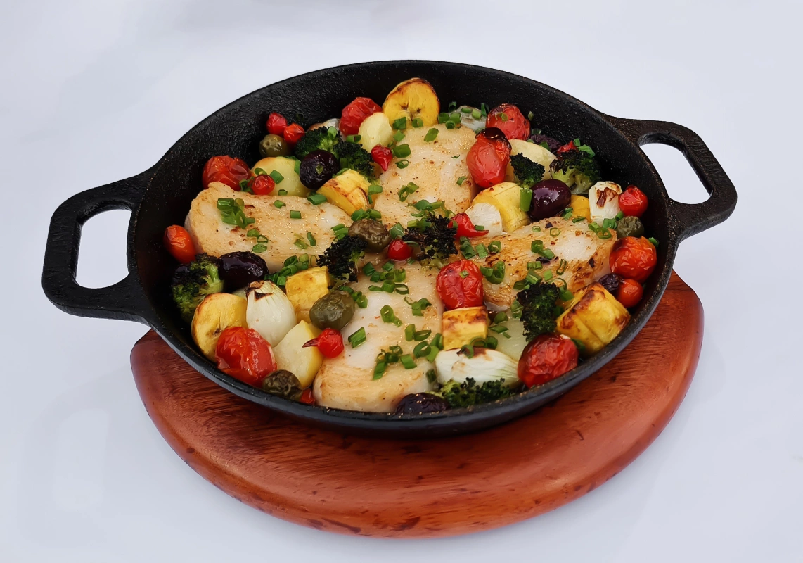 LOMBO DE PIRARUCU AO CONFIT